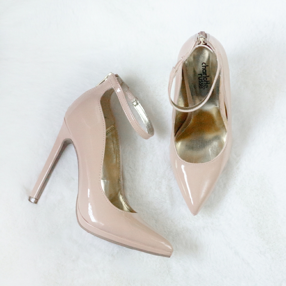 New Nude Pointed Toe High Heels